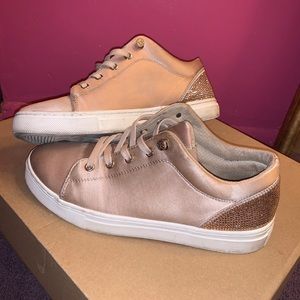 Rose Gold Guess Sneakers